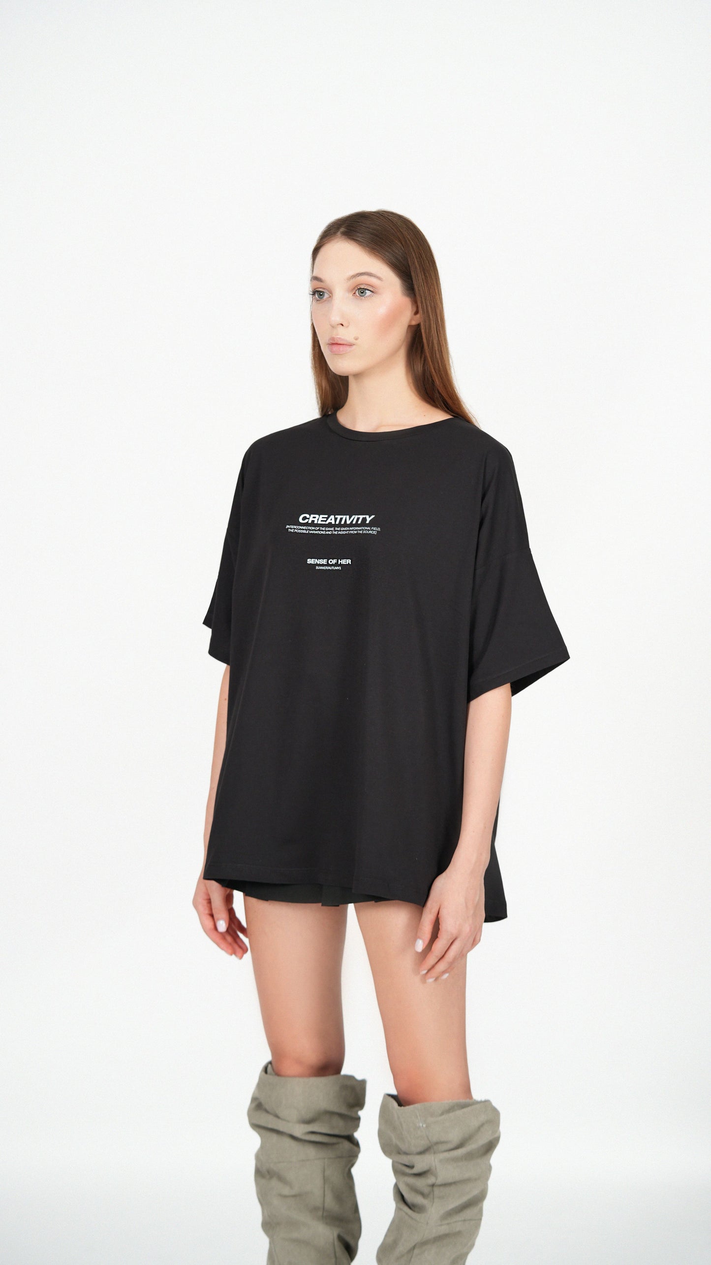 ‘Creativity’ SUMMER/AUTUMN’1 -  Black Oversized