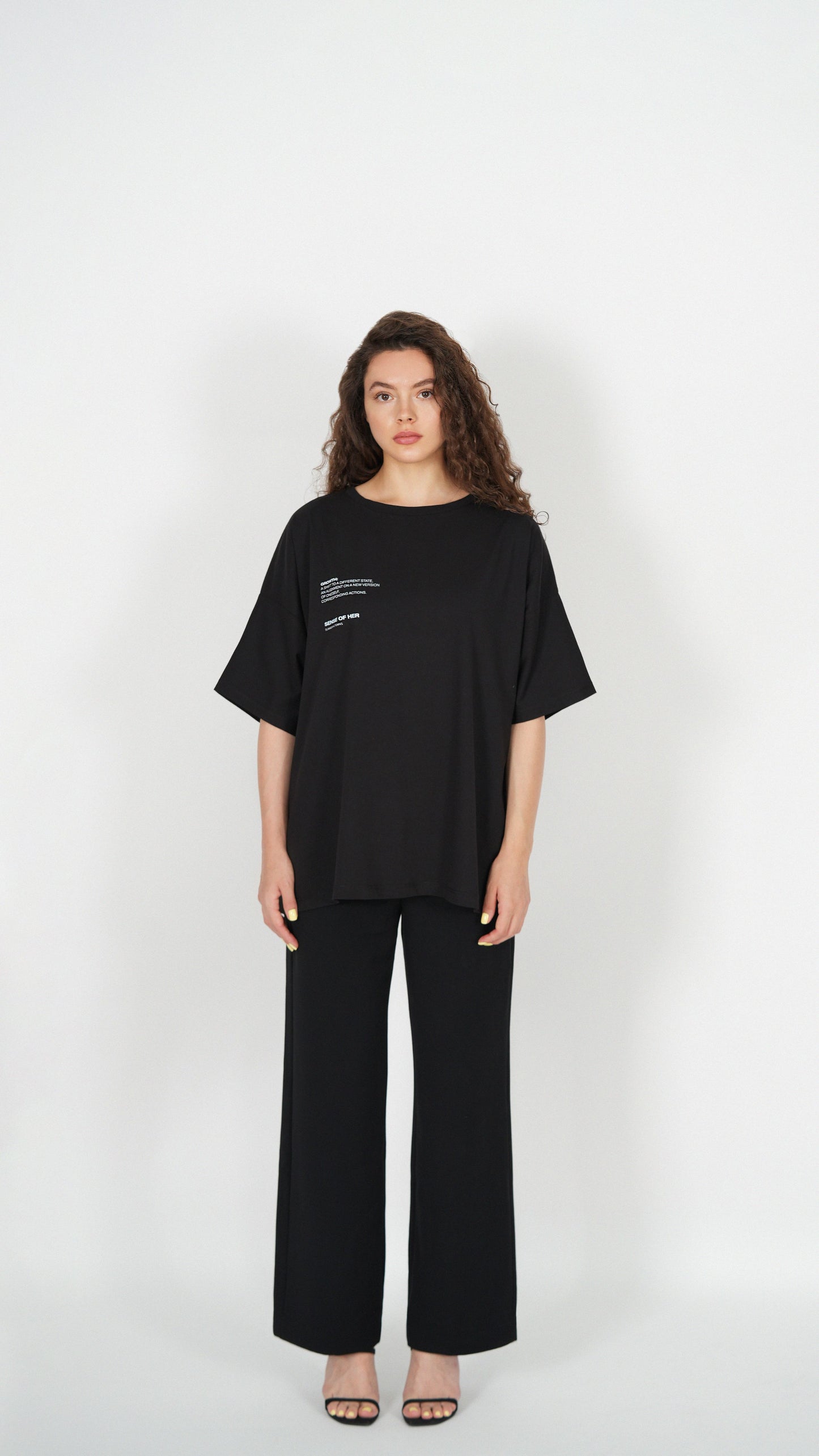 ‘Growth’ SUMMER/AUTUMN’1 -  Black Oversized