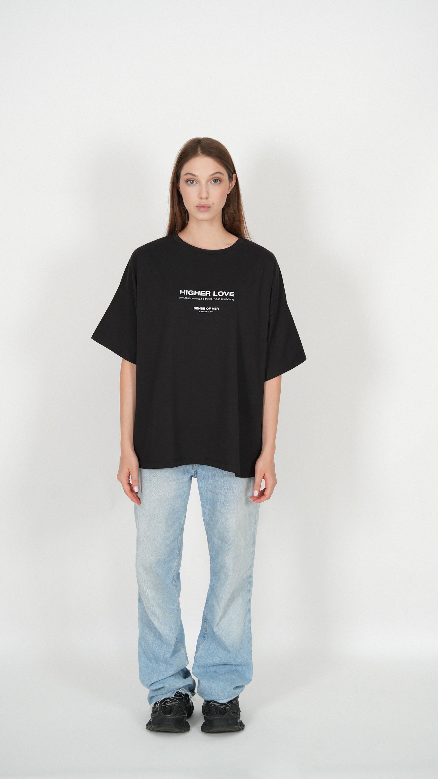 ‘Higher Love’ SUMMER/AUTUMN’1 -  Black Oversized