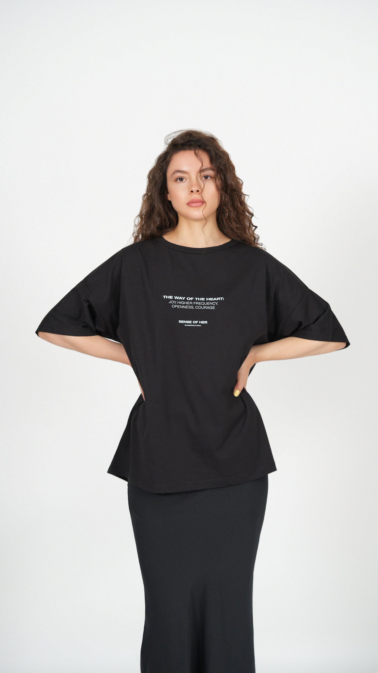 ‘The Way Of The Heart’ SUMMER/AUTUMN’1 -  Black Oversized