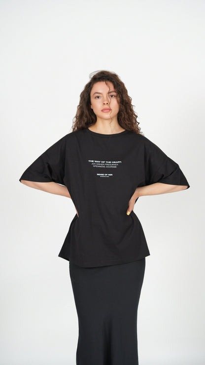 ‘The Way Of The Heart’ SUMMER/AUTUMN’1 -  Black Oversized