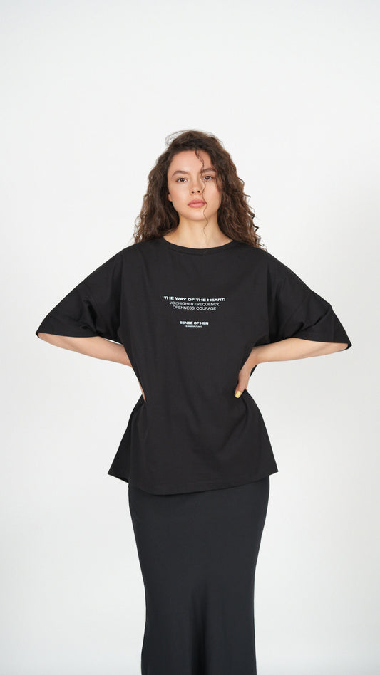 ‘The Way Of The Heart’ SUMMER/AUTUMN’1 -  Black Oversized