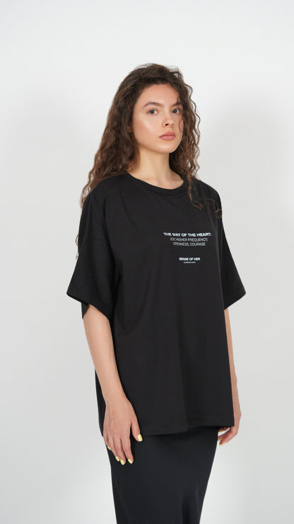 ‘The Way Of The Heart’ SUMMER/AUTUMN’1 -  Black Oversized