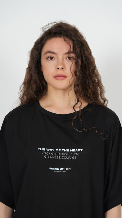 ‘The Way Of The Heart’ SUMMER/AUTUMN’1 -  Black Oversized