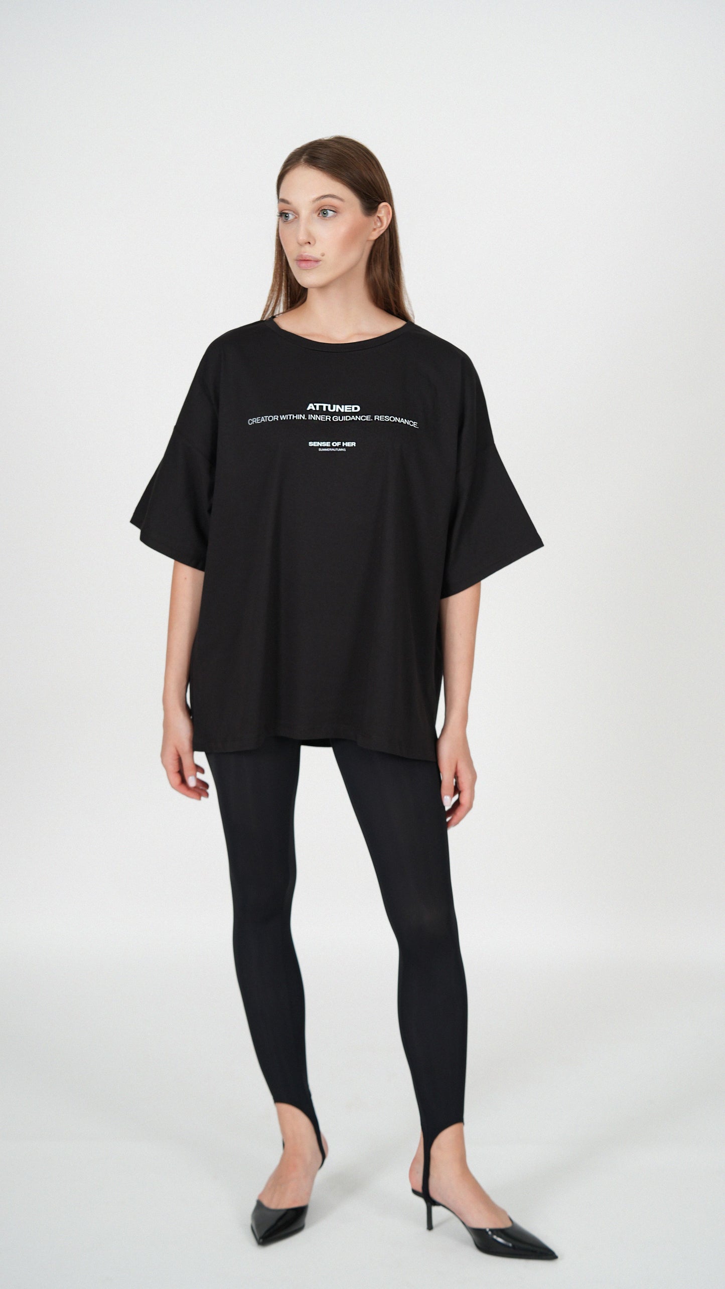 ‘Attuned’ SUMMER/AUTUMN’1 -  Black Oversized