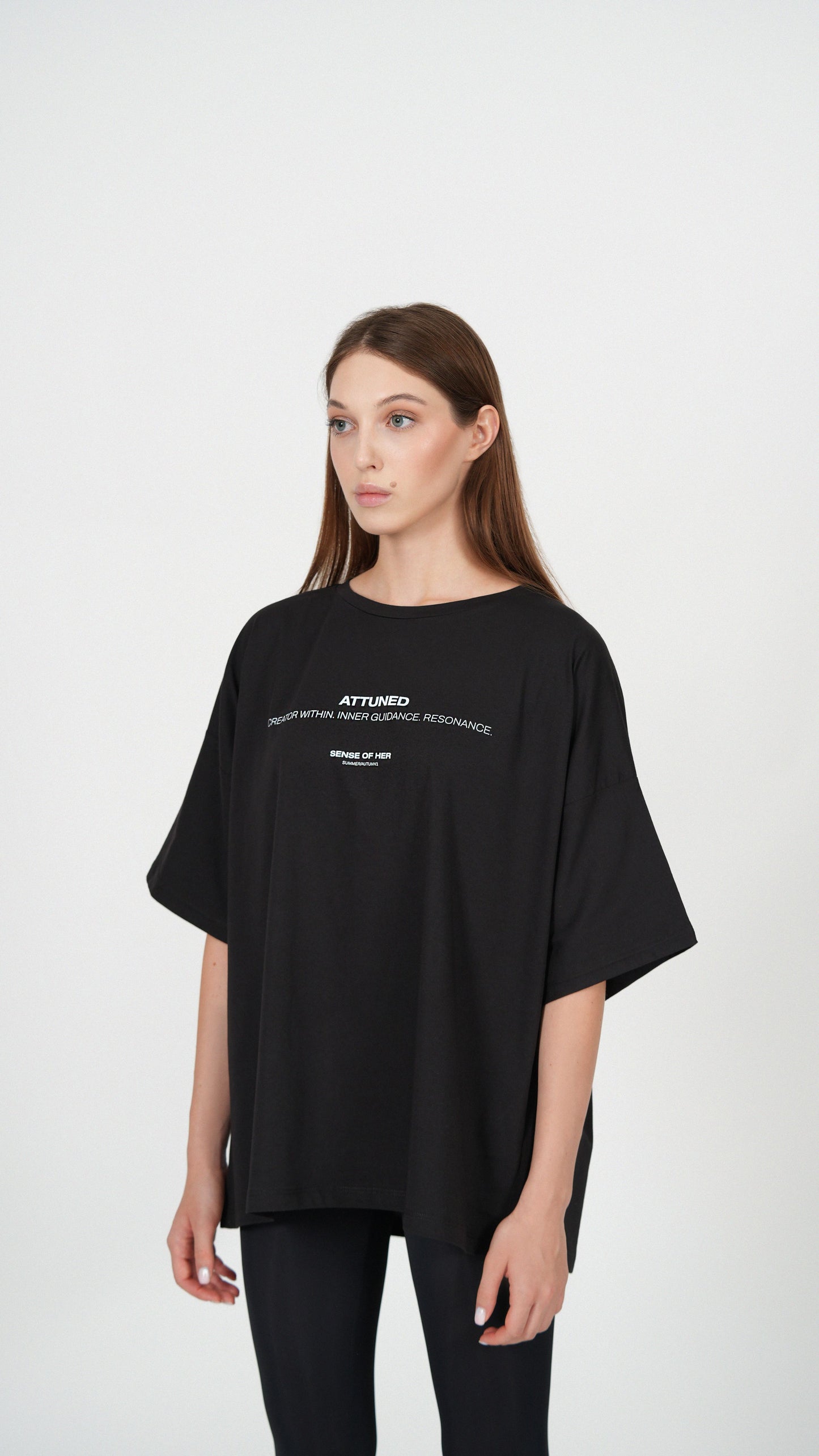 ‘Attuned’ SUMMER/AUTUMN’1 -  Black Oversized