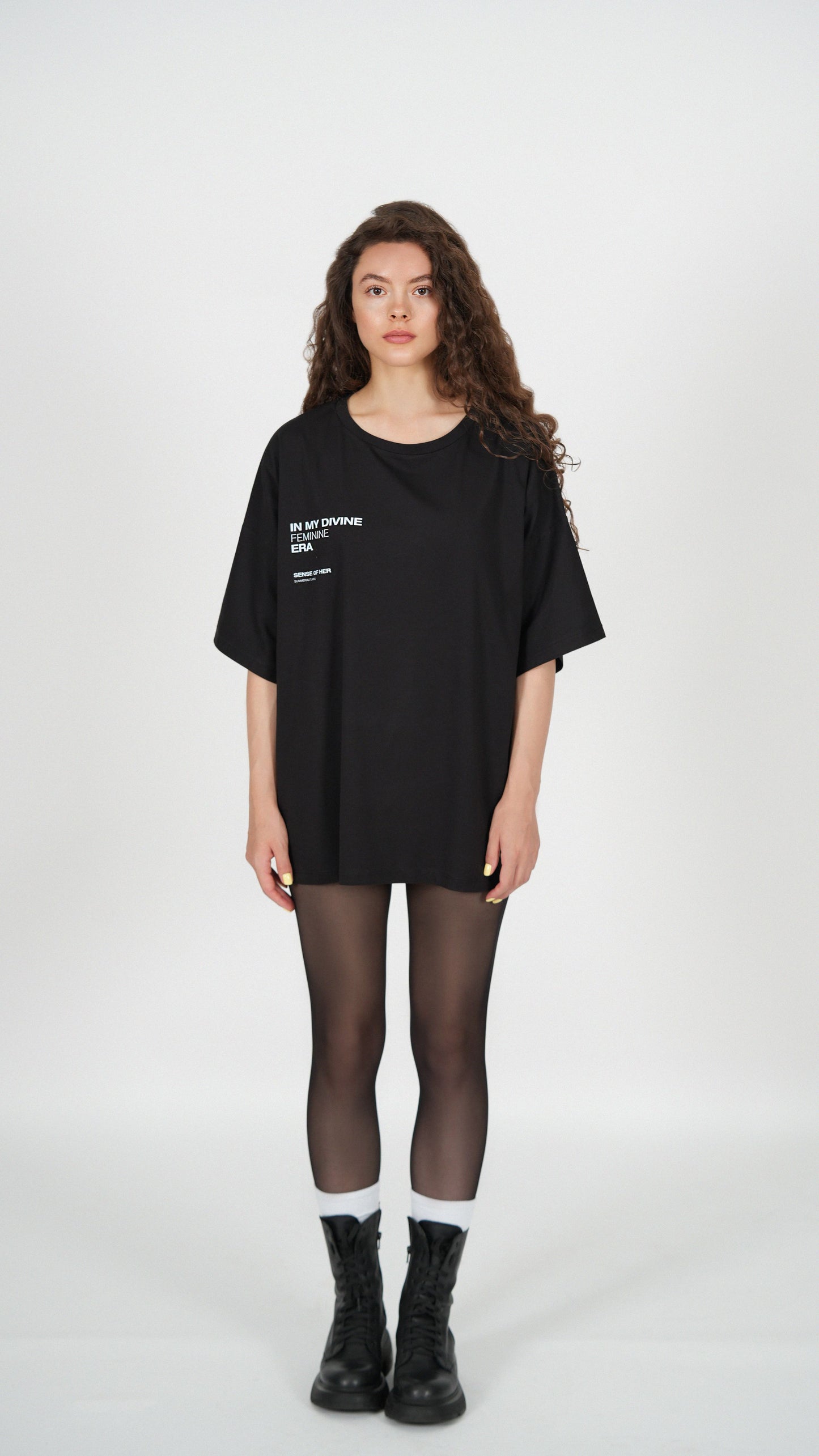 ‘Divine Feminine Era’ SUMMER/AUTUMN’1 -  Black Oversized