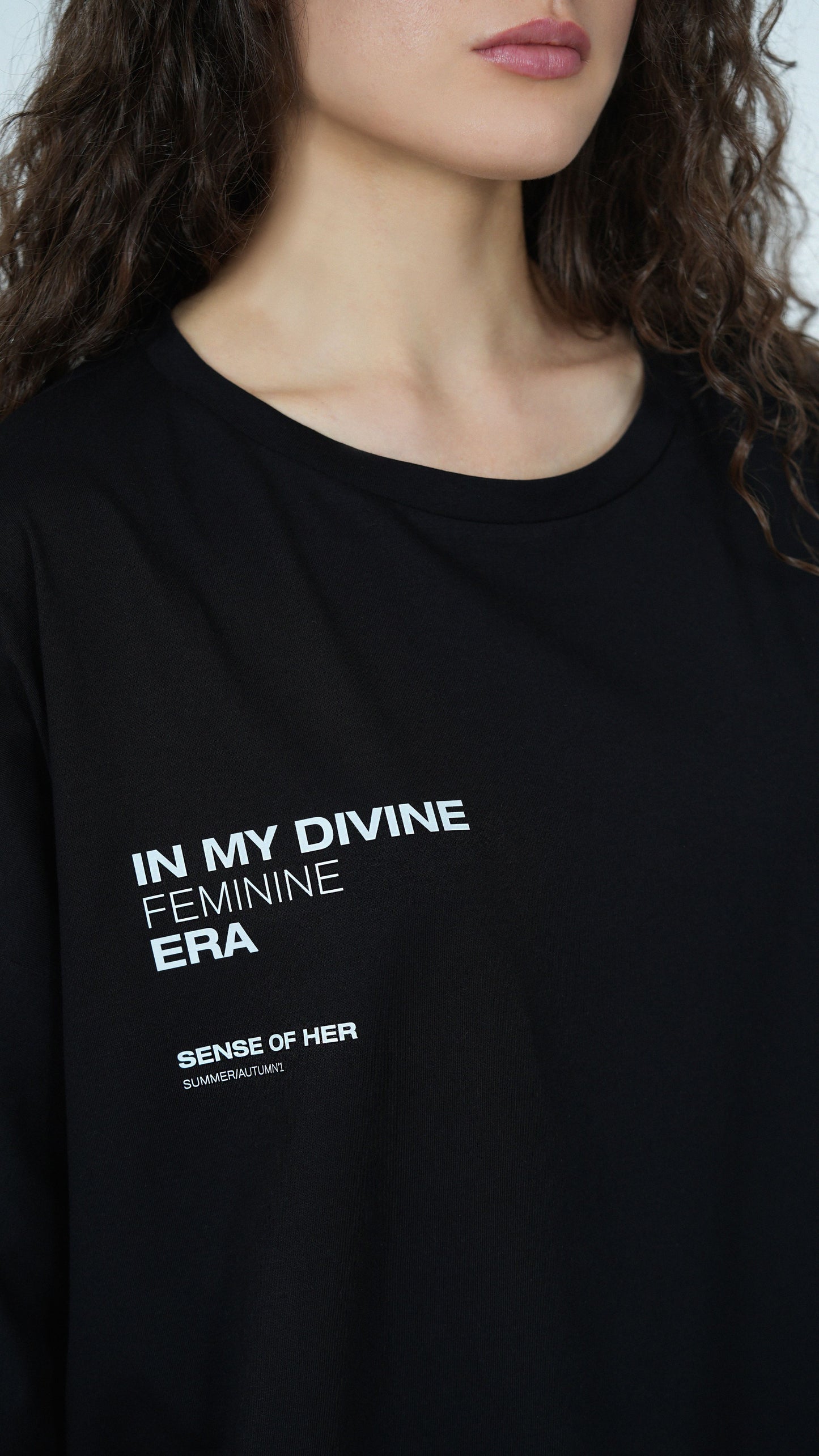 ‘Divine Feminine Era’ SUMMER/AUTUMN’1 -  Black Oversized