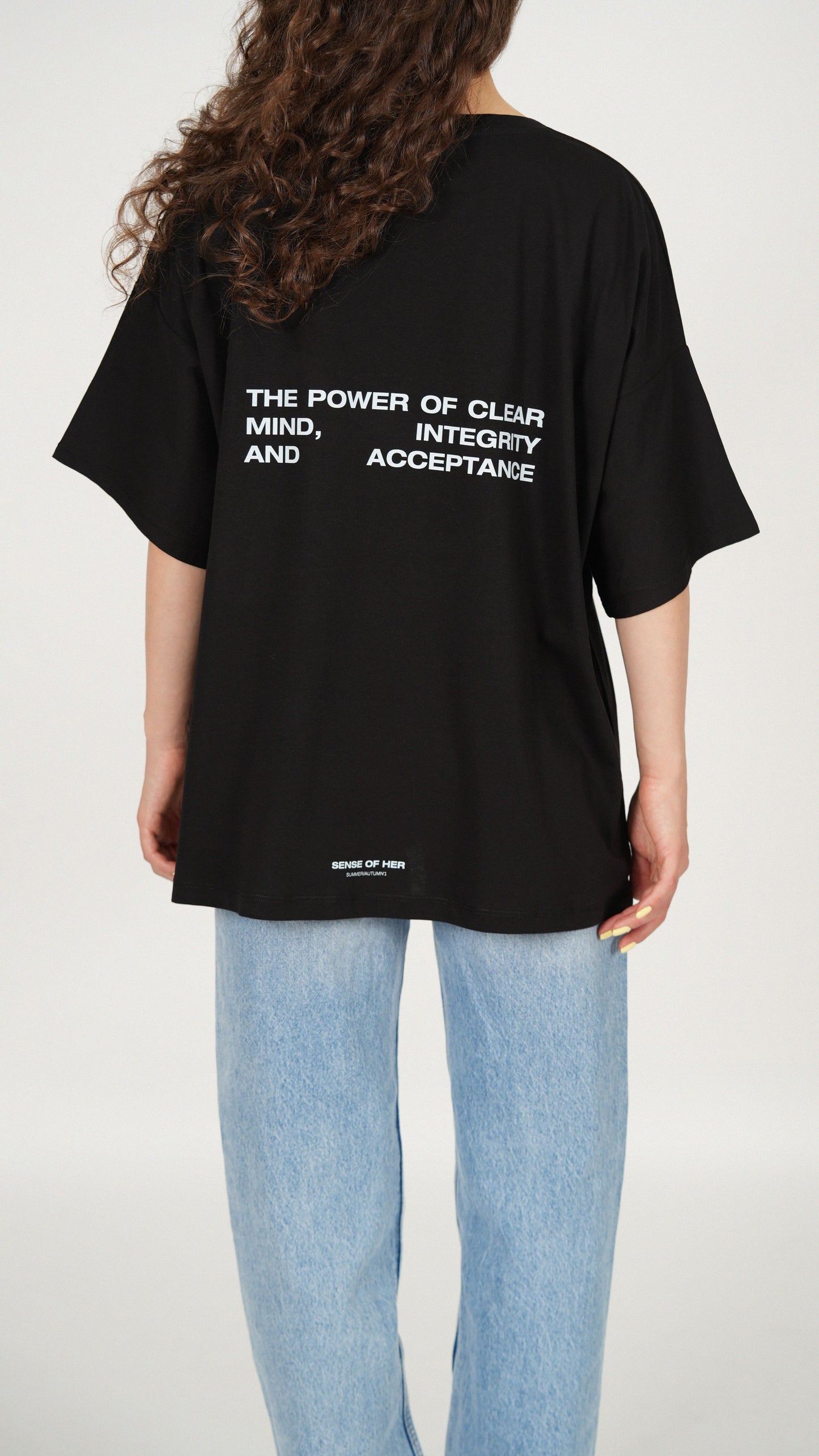 ‘Power Within’ SUMMER/AUTUMN’1 -  Black Oversized