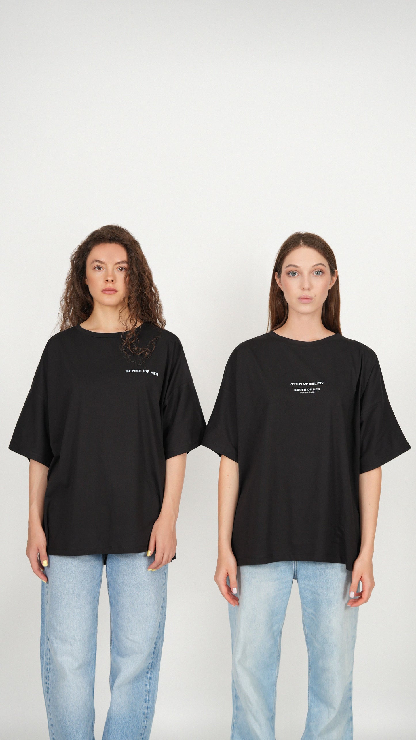 ‘Path Of The Belief’ SUMMER/AUTUMN’1 -  Black Oversized