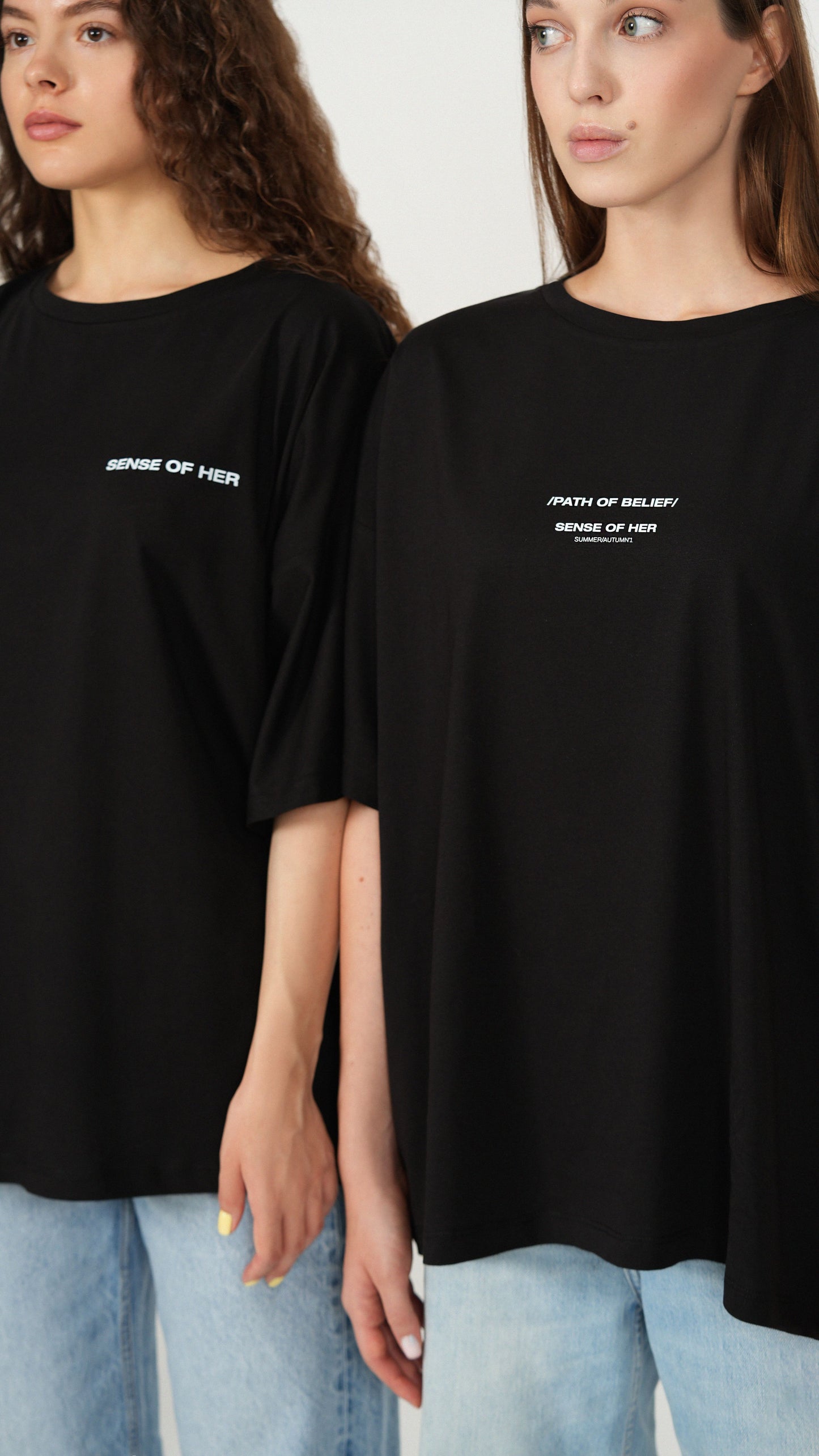 ‘Path Of The Belief’ SUMMER/AUTUMN’1 -  Black Oversized